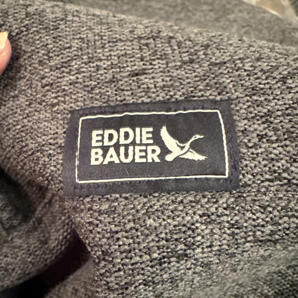 Eddie Bauer Sweater Fleece Snap Pullover MRSP $90 - Picture 4 of 11